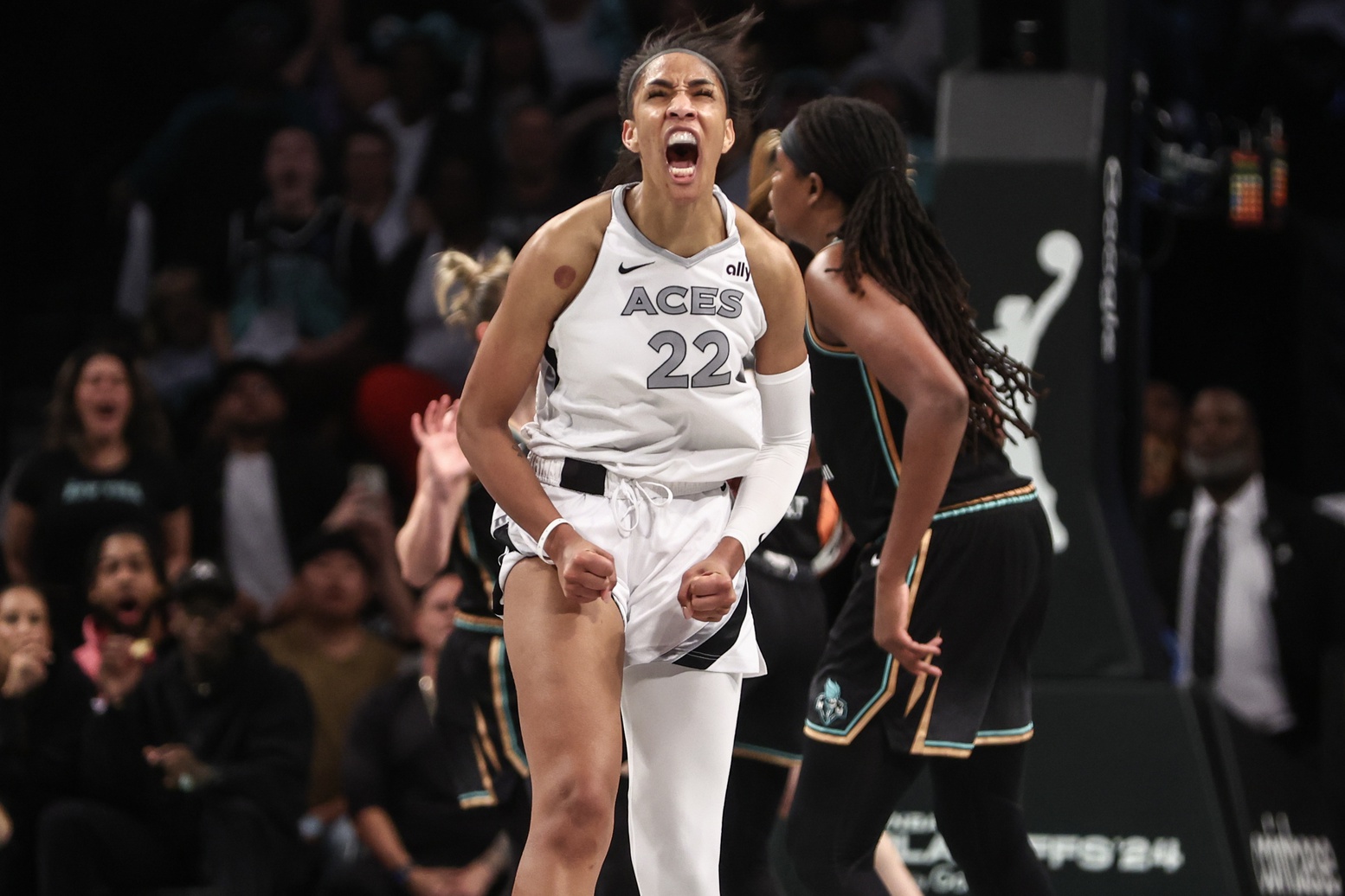 A'ja Wilson et les Las Vegas Aces