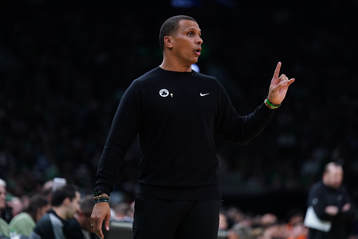 Joe Mazzulla, l'entraîneur des Celtics