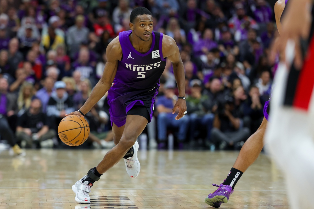 De'Aaron Fox avec les Kings