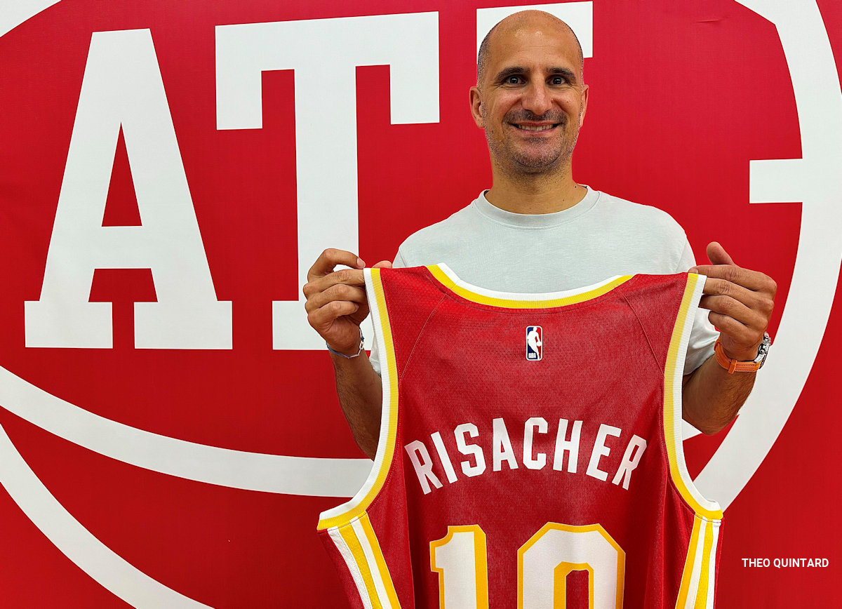 Anthony Brossard avec les Hawks