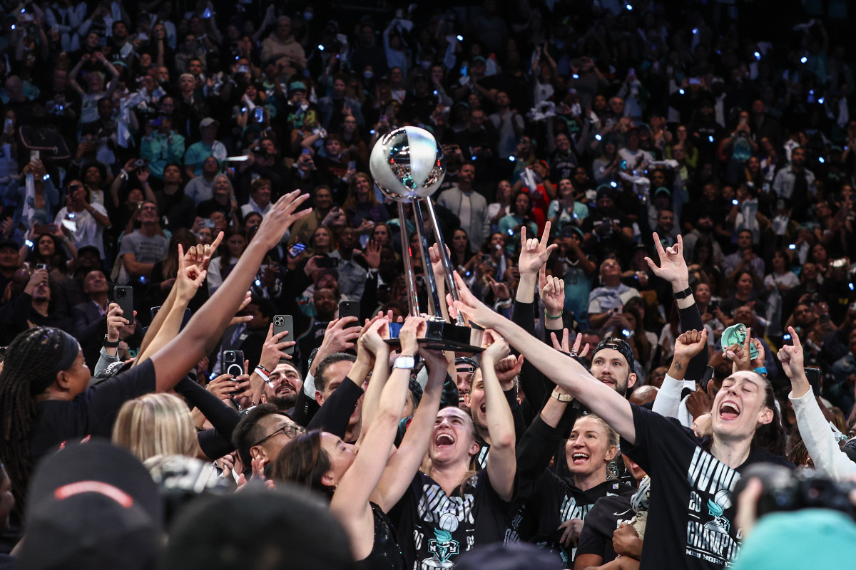 Le New York Liberty, champion WNBA