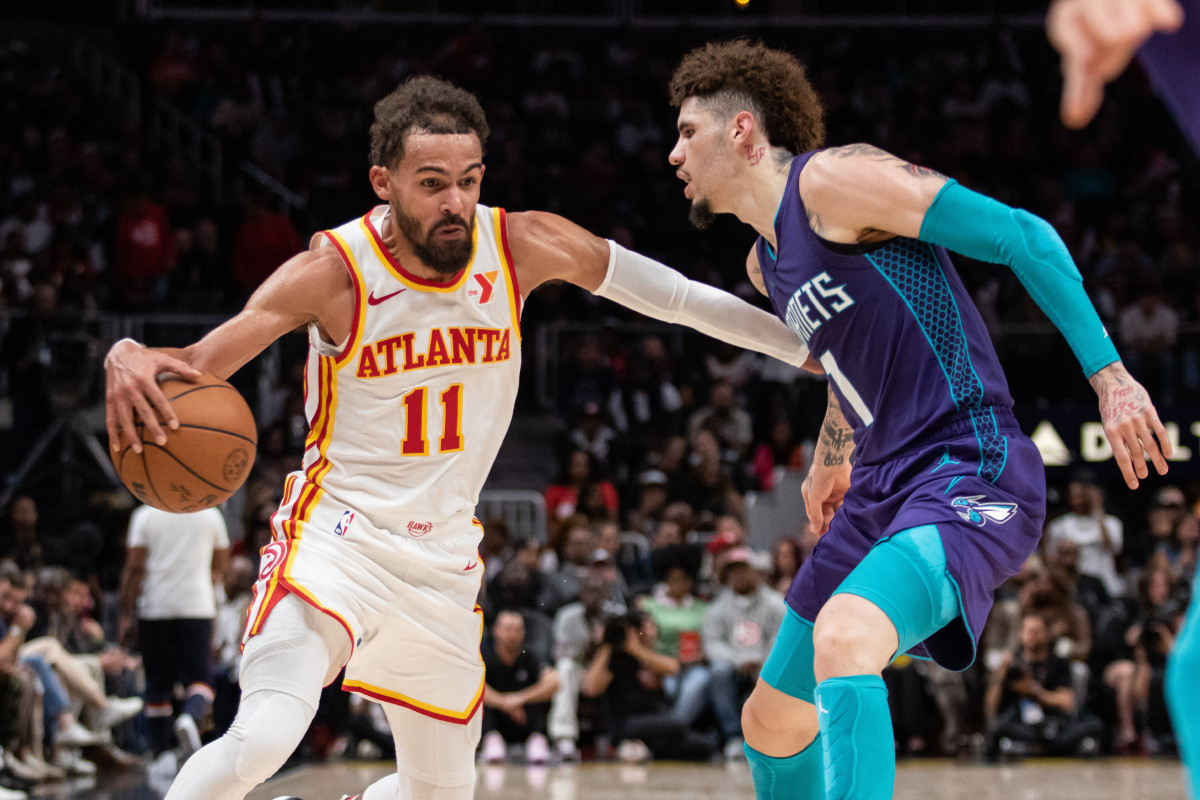 Trae Young et LaMelo Ball