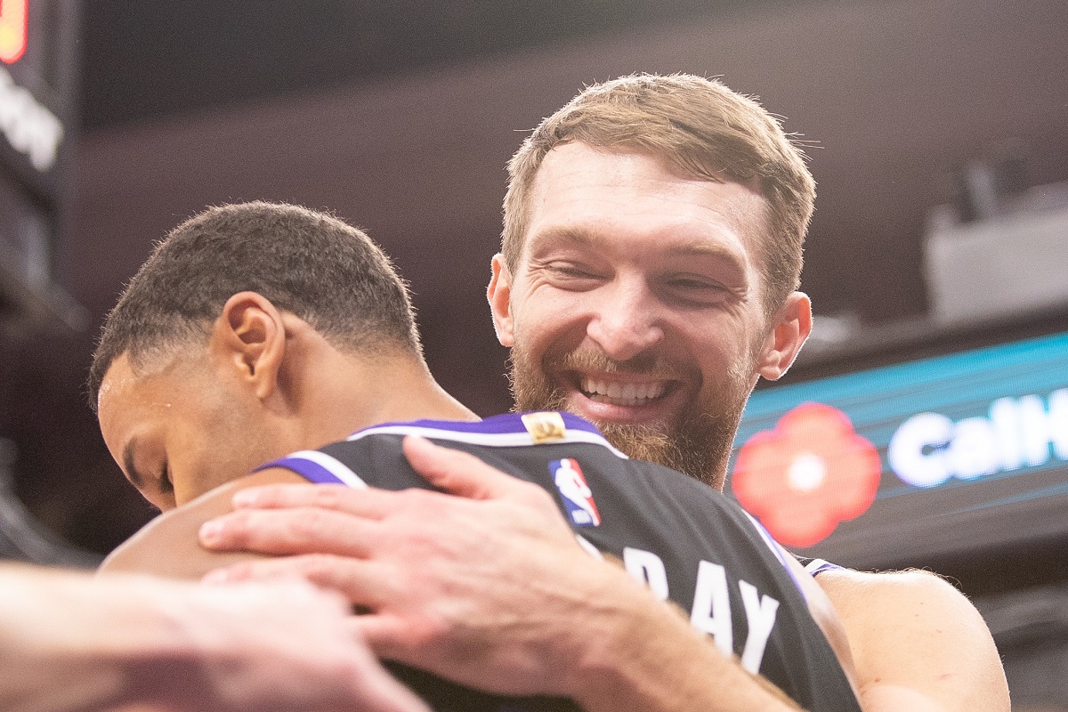 Domantas Sabonis (Kings) contre les Raptors
