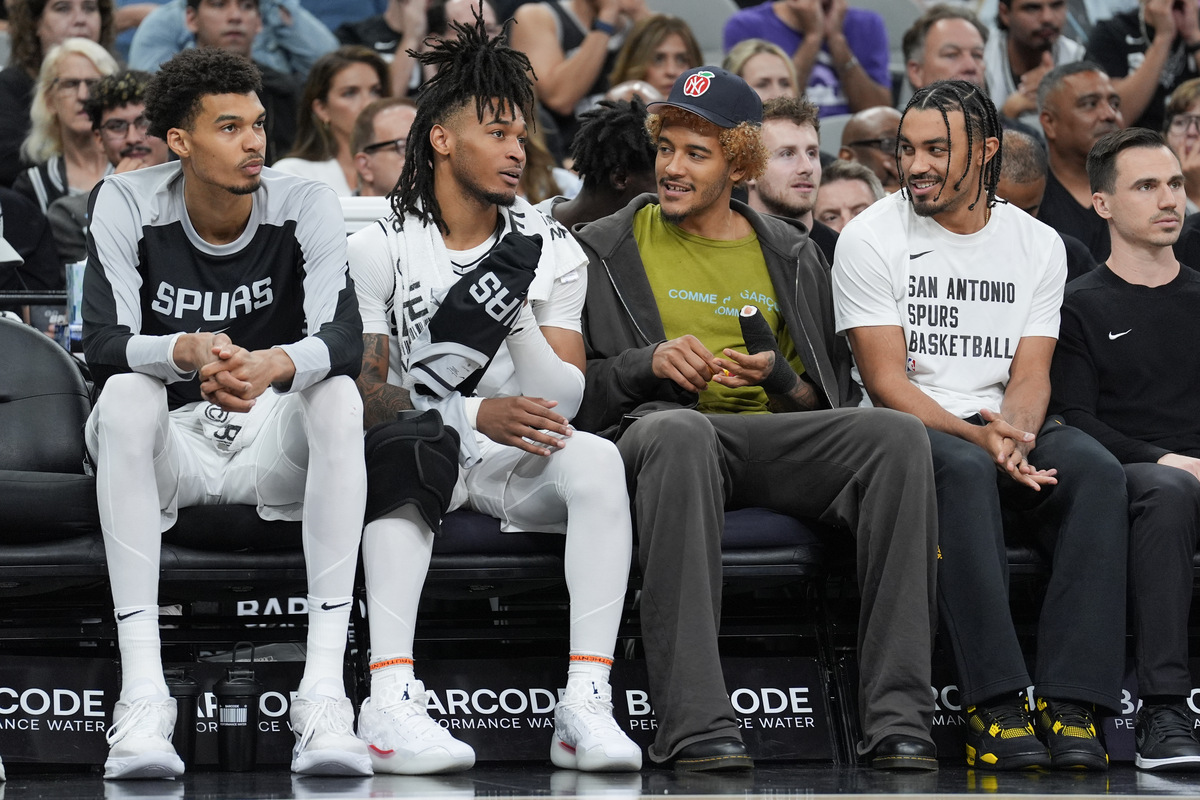 Jeremy Sochan avec les Spurs