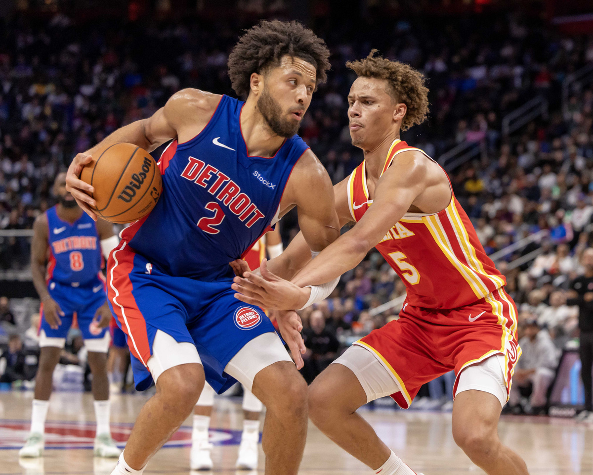 Cade Cunningham avec les Pistons
