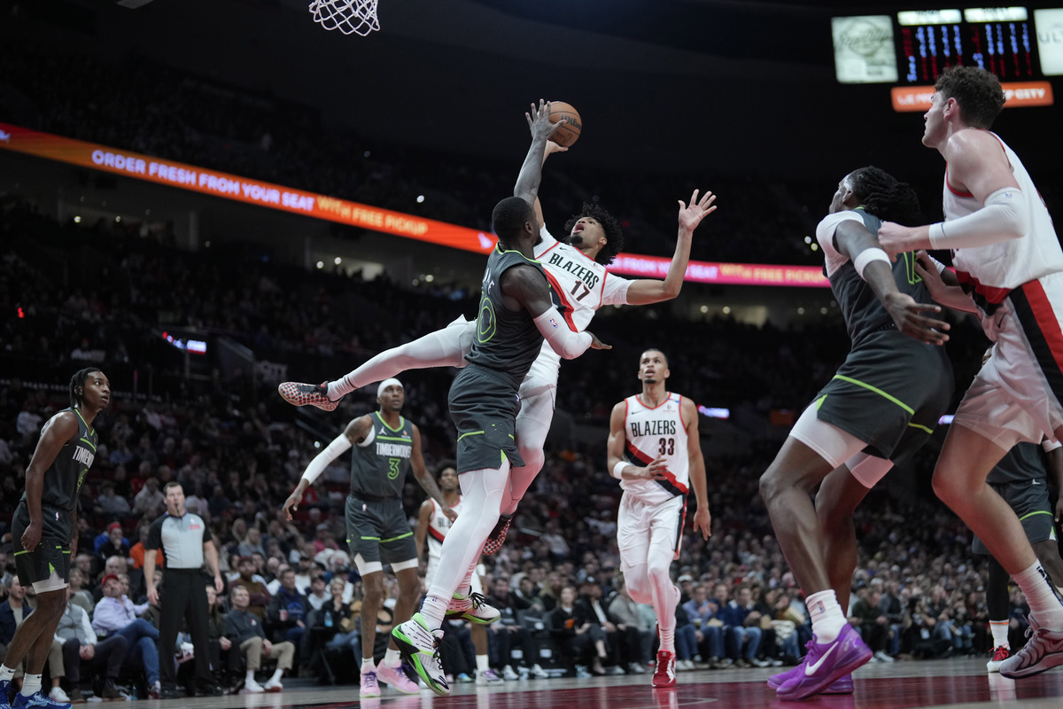 Shaedon Sharpe avec les Blazers