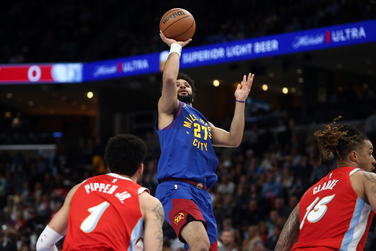 Jamal Murray avec les Nuggets