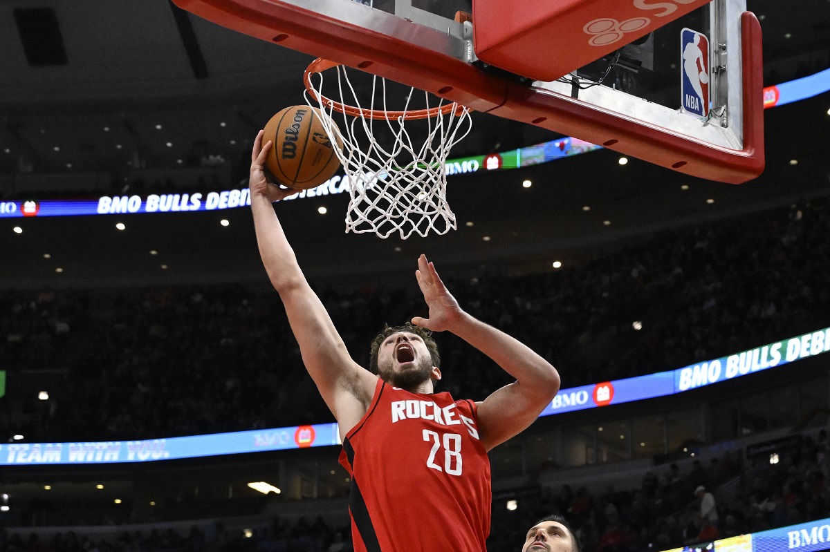 Alperen Sengun (Rockets) contre les Bulls
