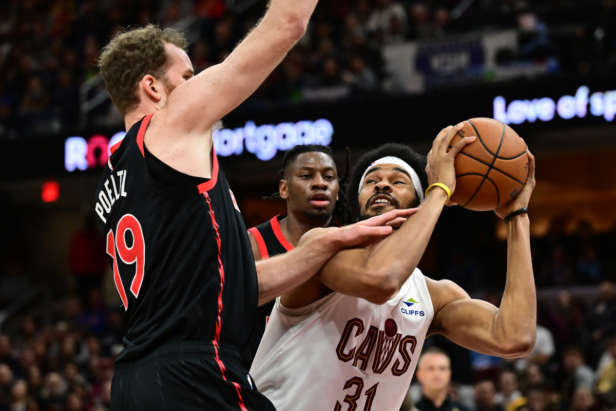 Jarrett Allen avec les Cavaliers