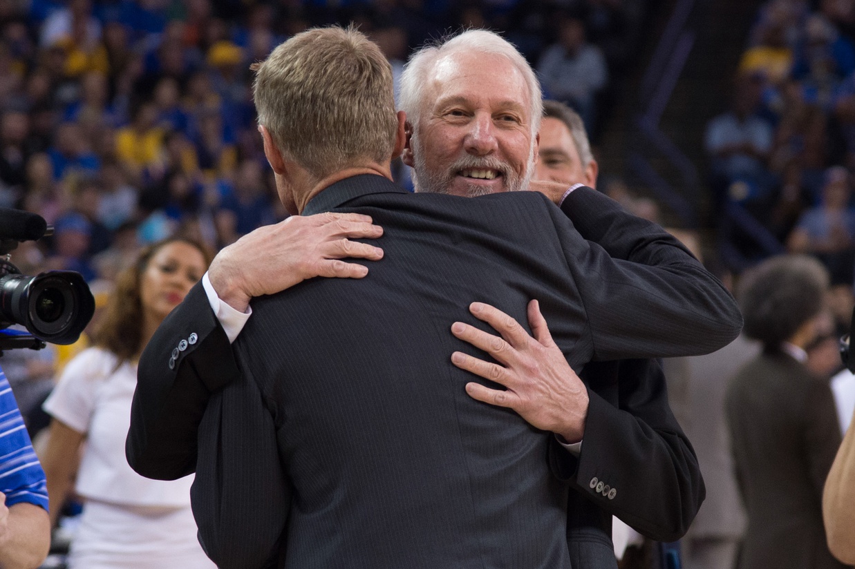 Gregg Popovich et Steve Kerr