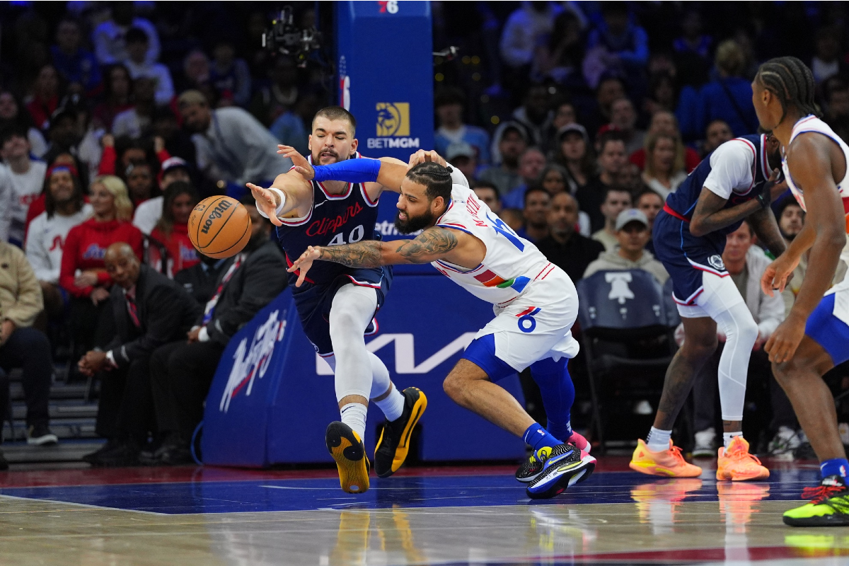 Les Clippers face aux Sixers