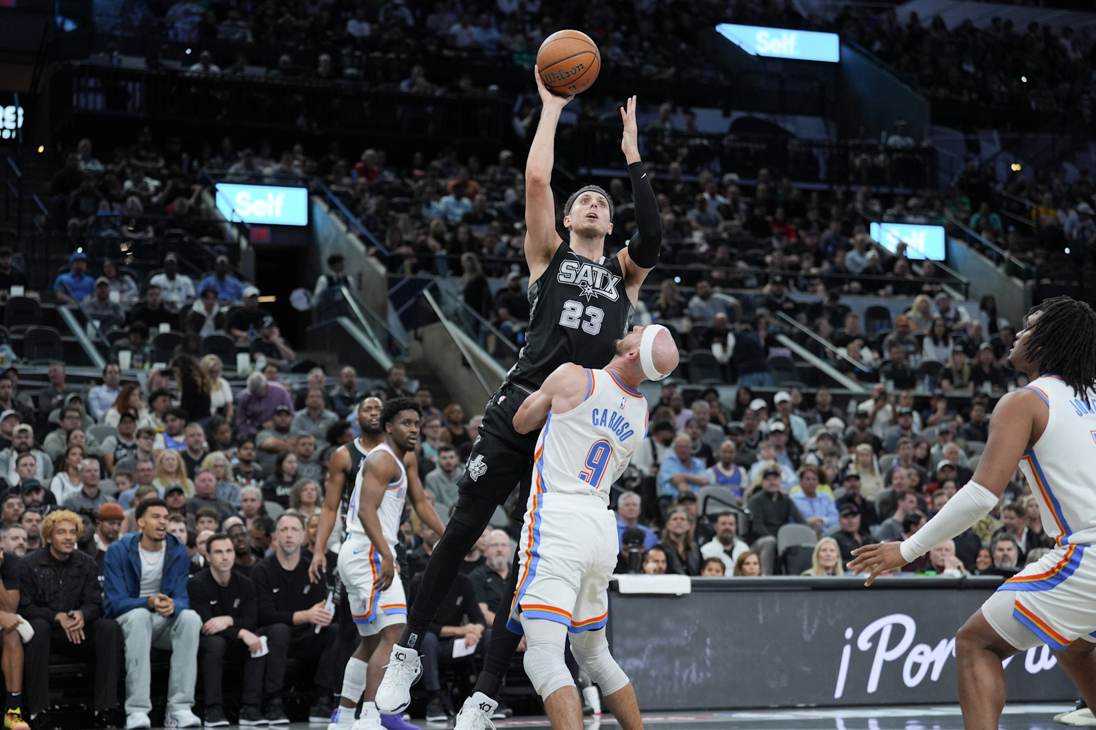 spurs wembanyama thunder