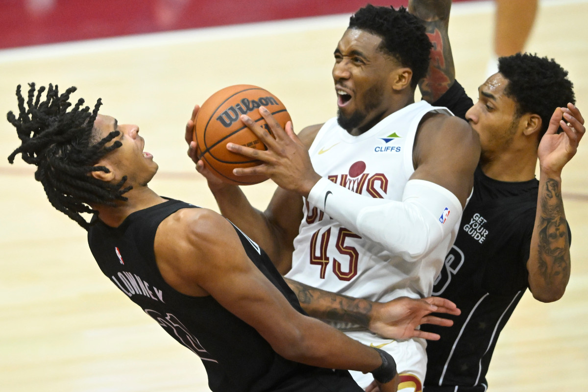 Donovan Mitchell avec les Cavaliers
