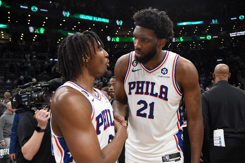 tyrese maxey joel embiid