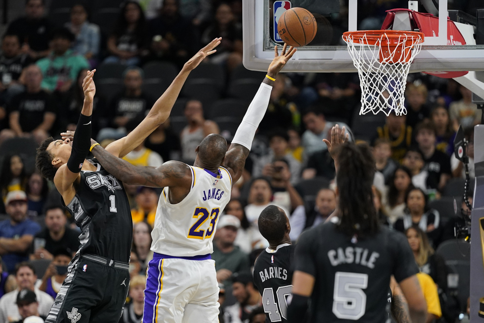 lebron james victor wembanyama