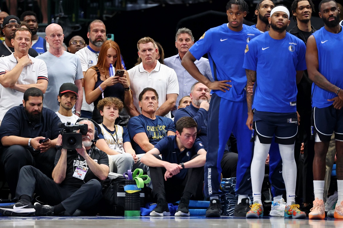 Mark Cuban avec les Dallas Mavericks