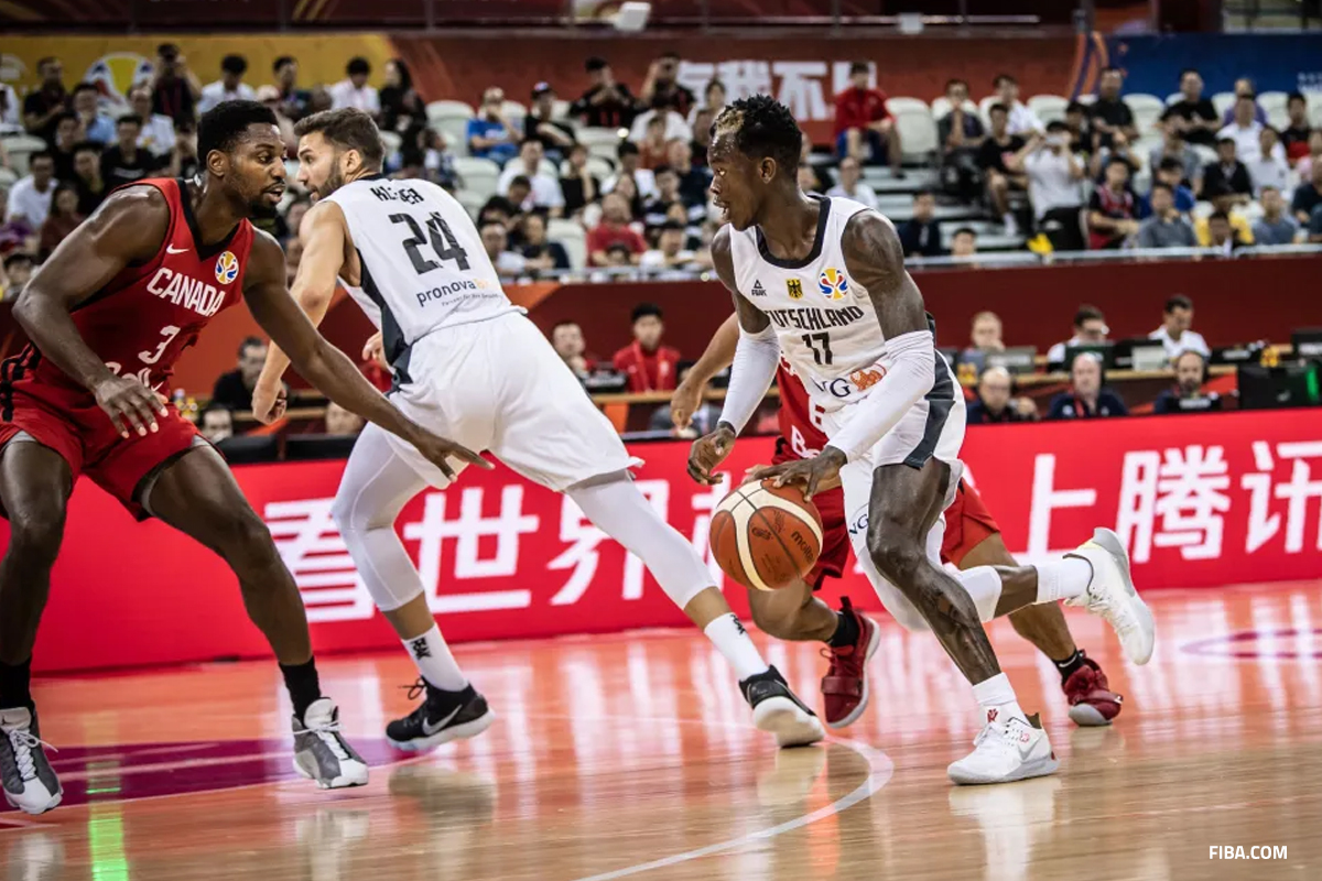Maxi Kleber avec l'Allemagne