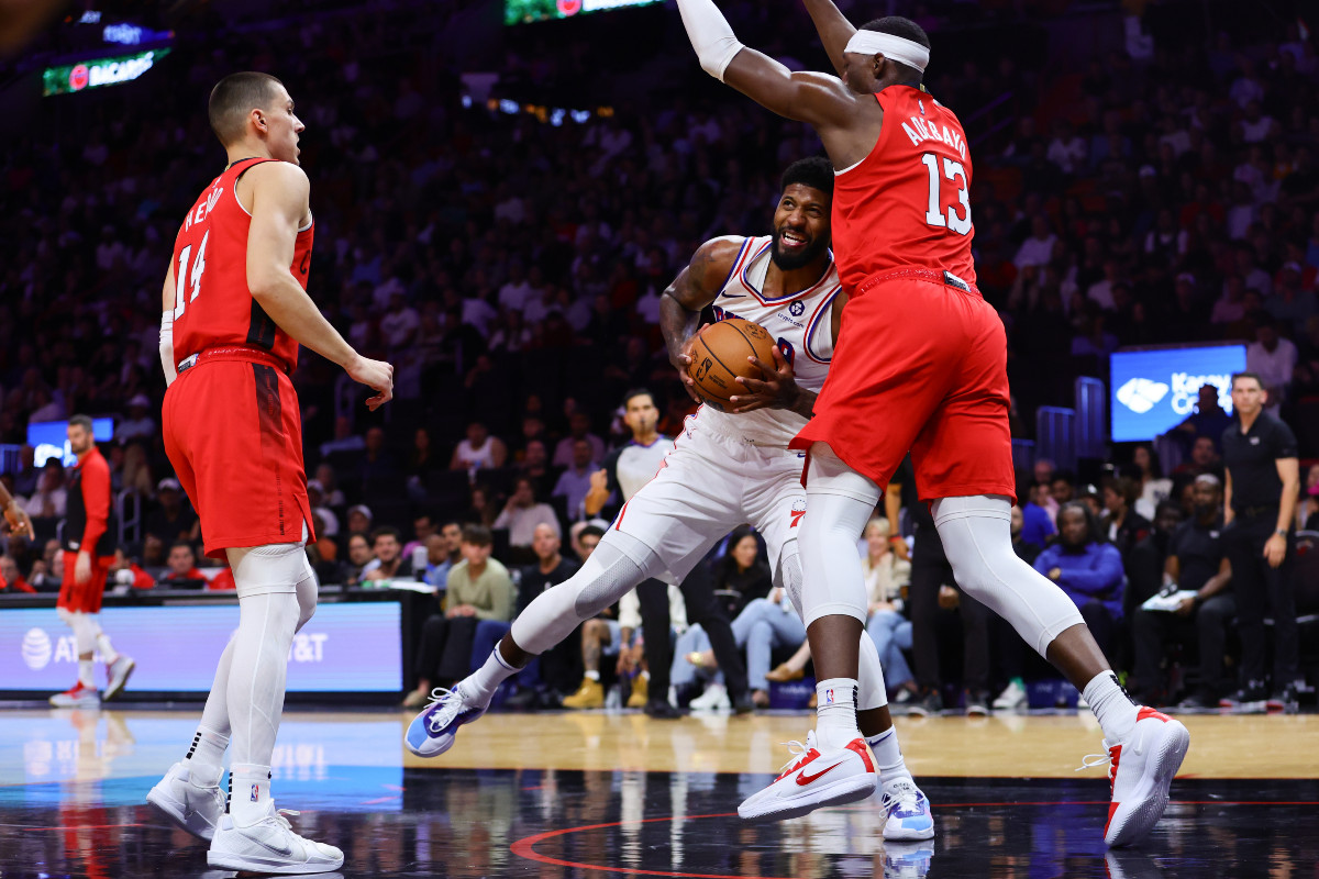 Paul George et les Sixers face au Heat