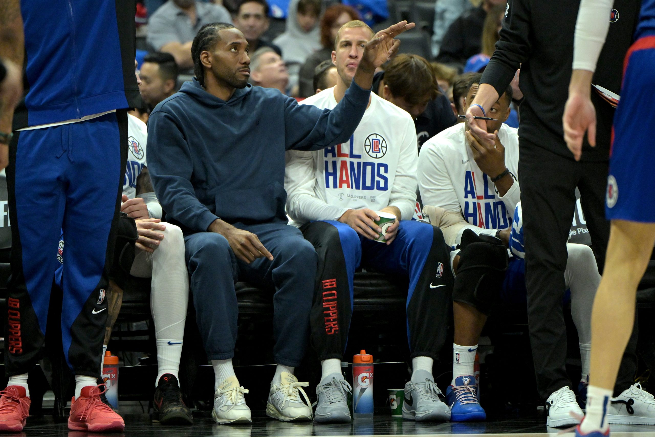 Kawhi Leonard avec les Clippers