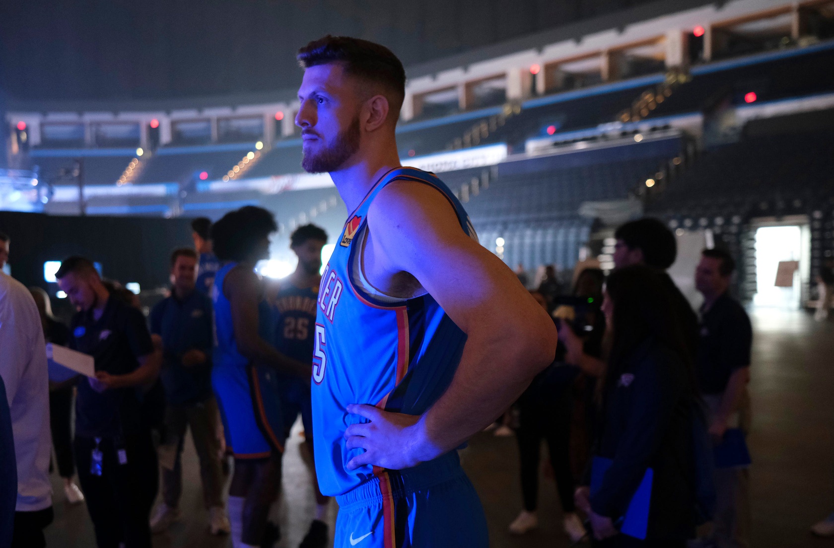 Isaiah Hartenstein avec le Thunder