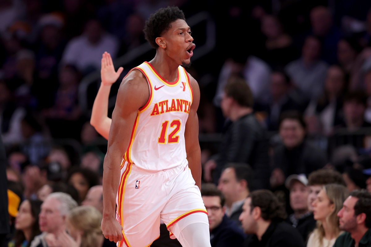 De'Andre Hunter (Hawks) contre les Knicks