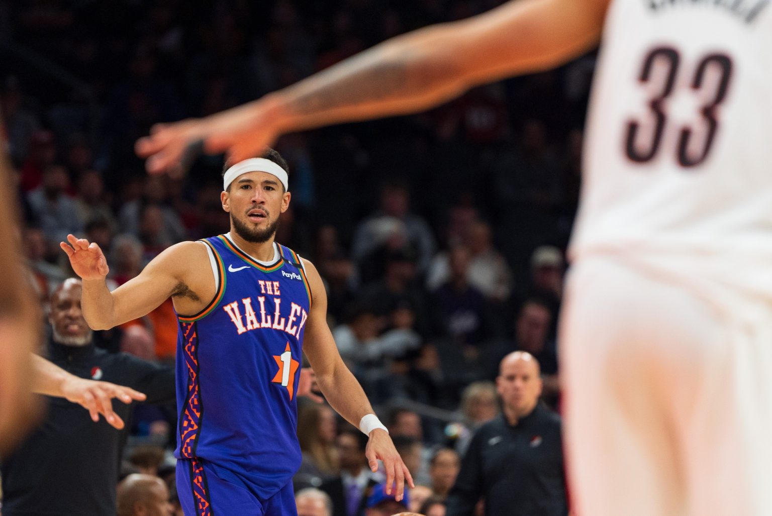 Devin Booker avec les Suns
