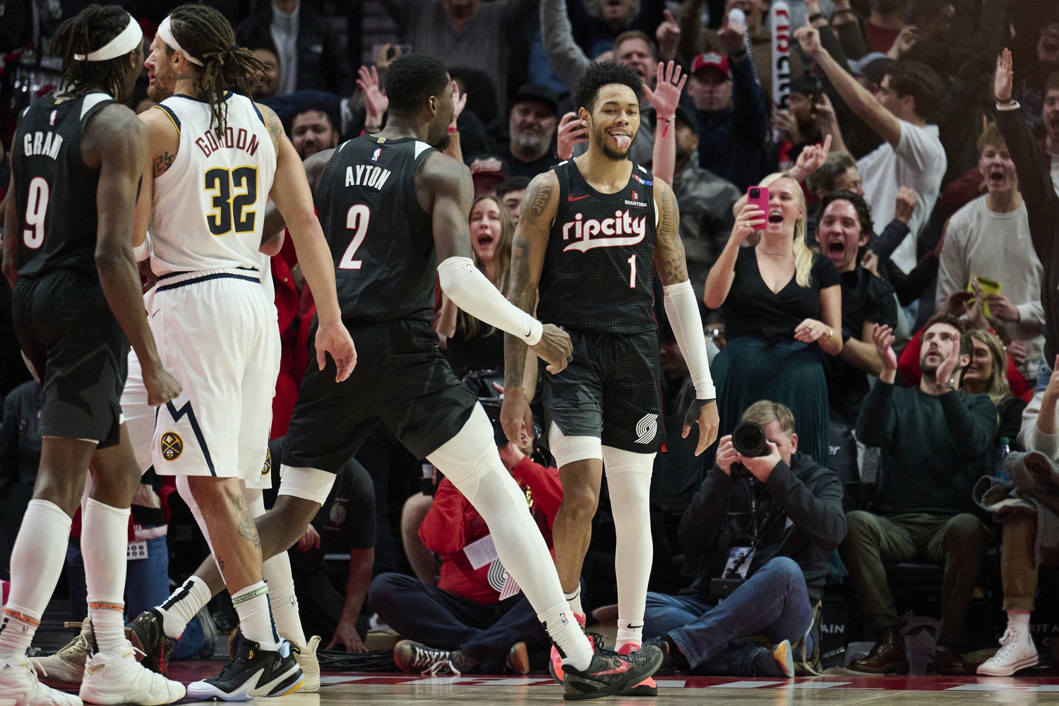 Anfernee Simons avec les Blazers
