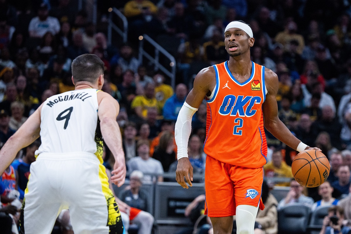 Shai-Gilgeous Alexander (Thunder) contre les Pacers