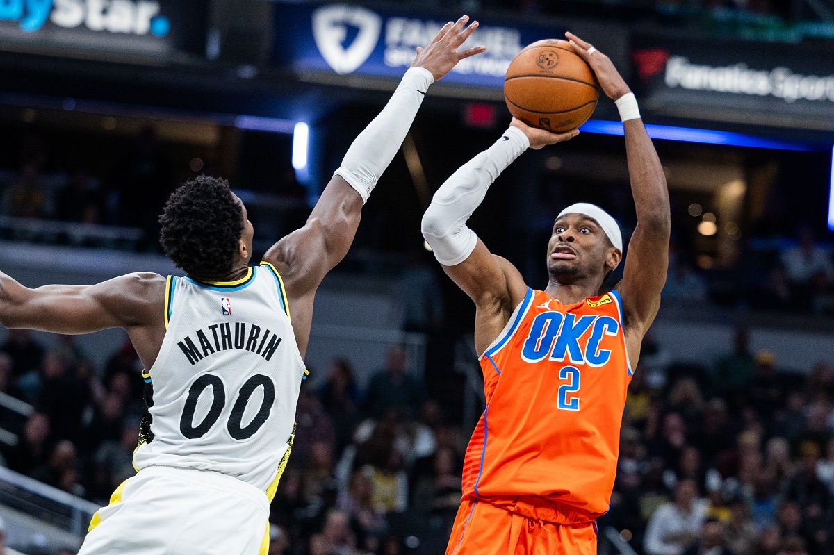 Shai-Gilgeous Alexander (Thunder) contre les Pacers