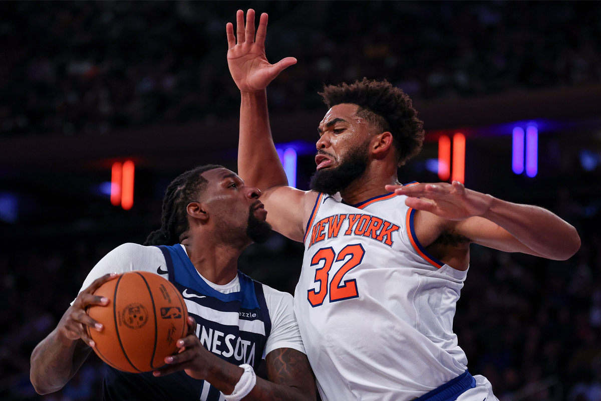 Karl-Anthony Towns avec les Knicks