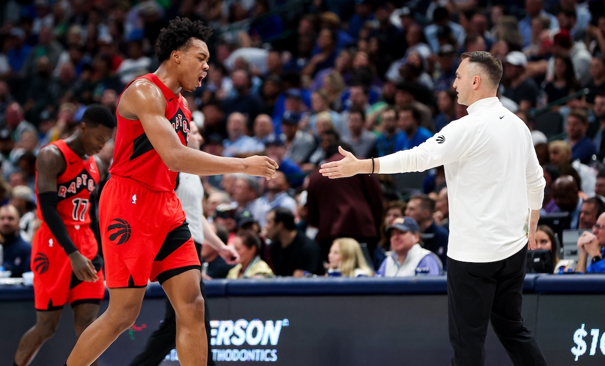 Scottie Barnes avec les Raptors