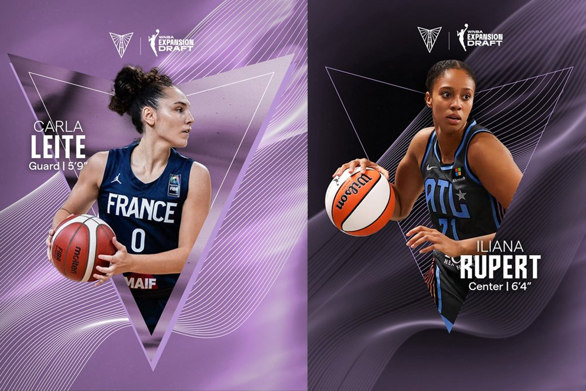 Iliana Rupert et Carla Leite draftées par les Valkyries en WNBA