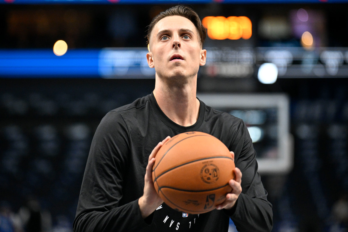Zach Collins avec les Spurs