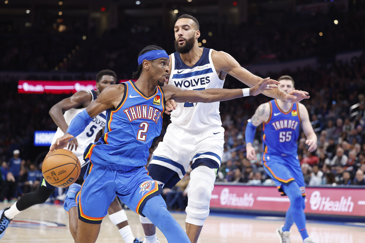 Shai Gilgeous-Alexander et le Thunder face aux Wolves