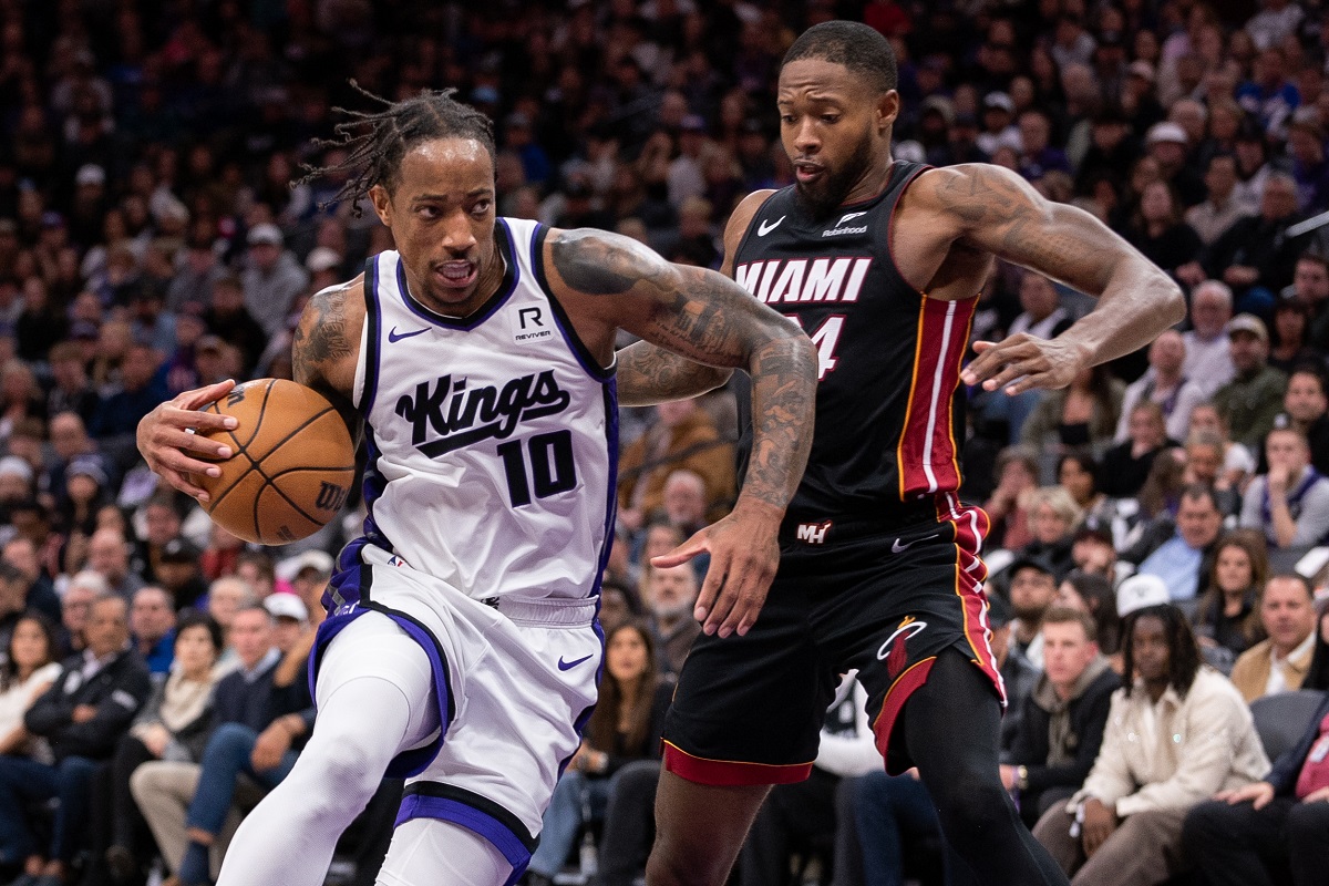 DeMar DeRozan (Kings) contre le Heat