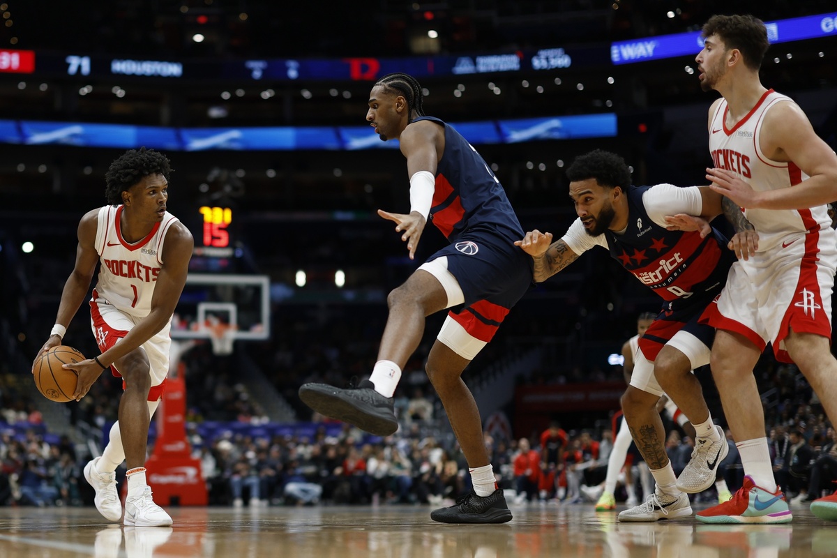Alex Sarr avec les Wizards