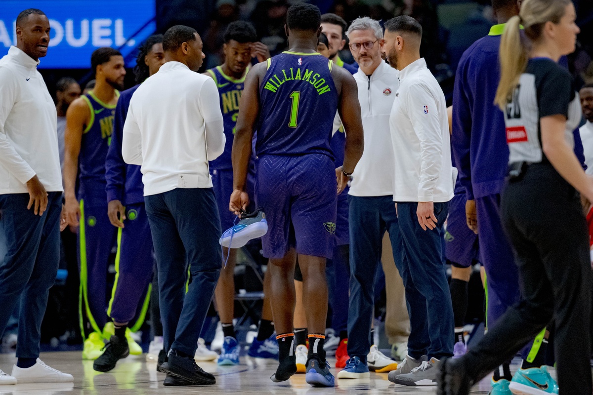 Zion Williamson avec les Pelicans