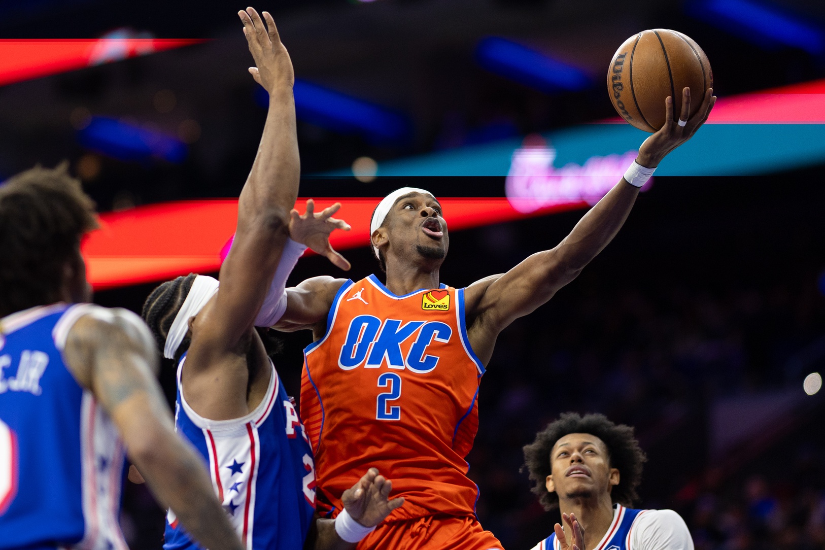 Guerschon Yabusele face au Thunder