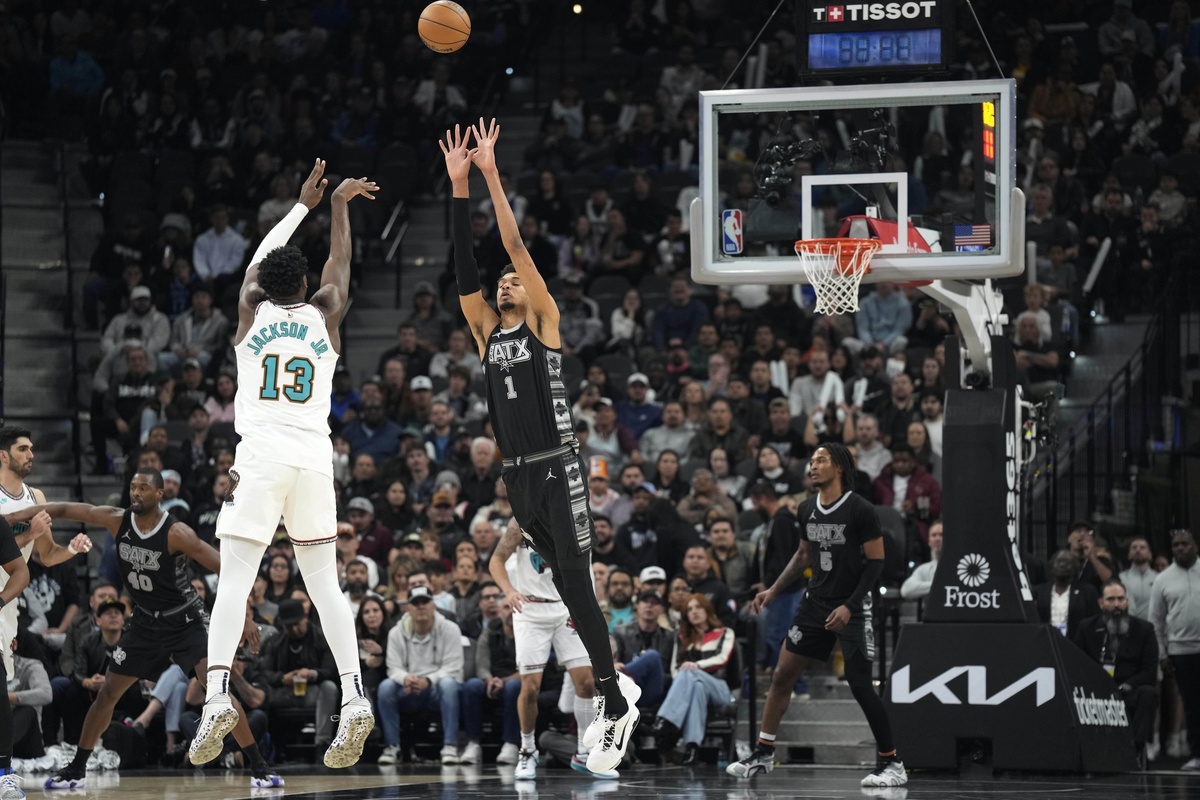 Victor Wembanyama et les Spurs face aux Grizzlies