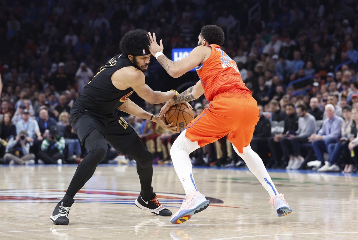 Les Cavaliers face à Oklahoma City