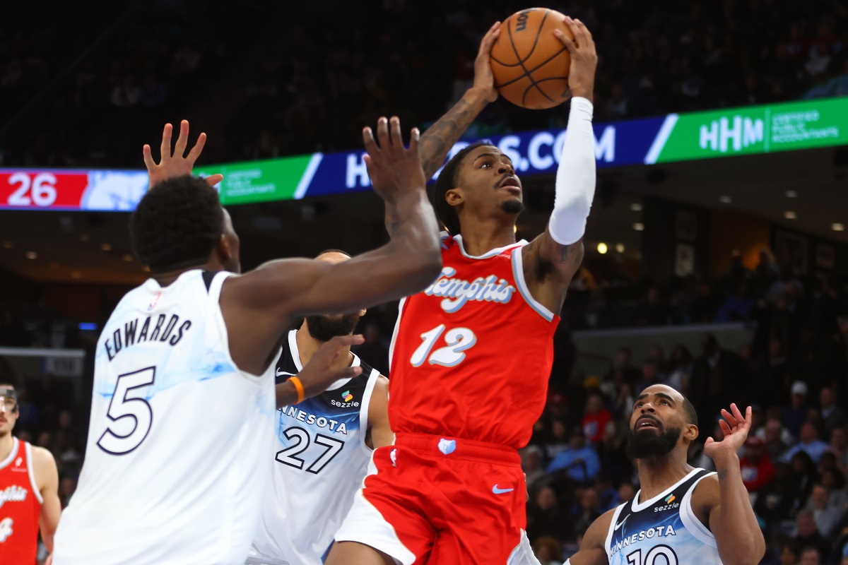 Ja Morant (Grizzlies) contre les Wolves