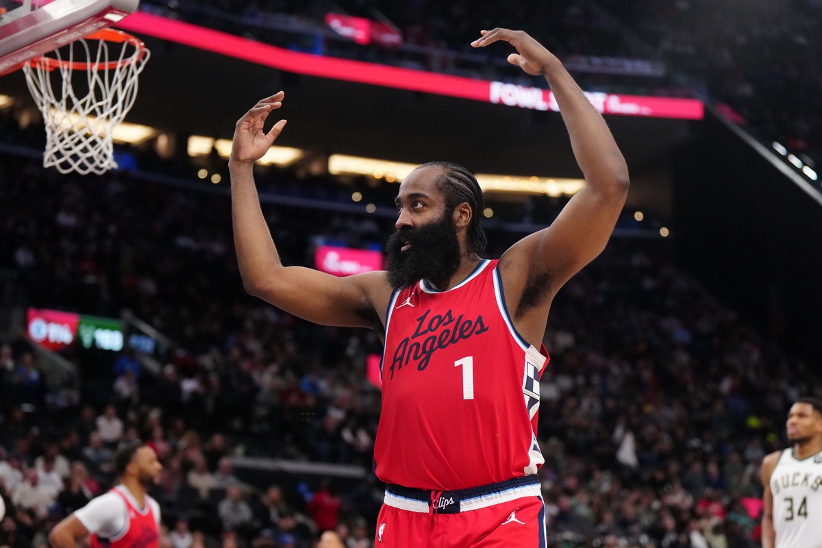 James Harden avec les Clippers