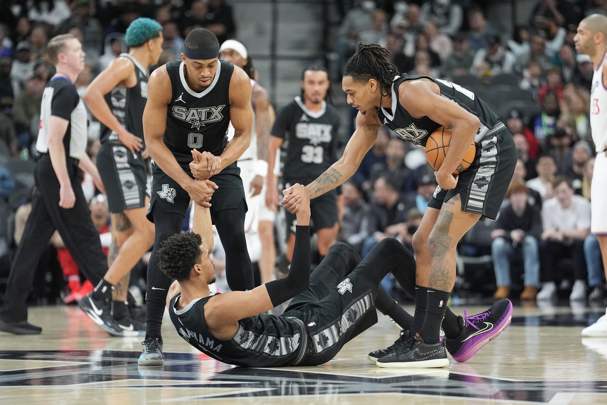 Victor Wembanyama et les Spurs face aux Clippers