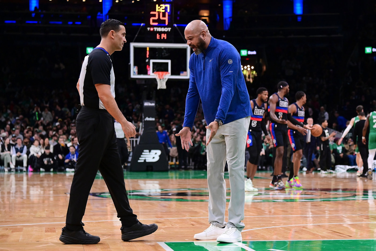 jb bickerstaff, coach des pistons