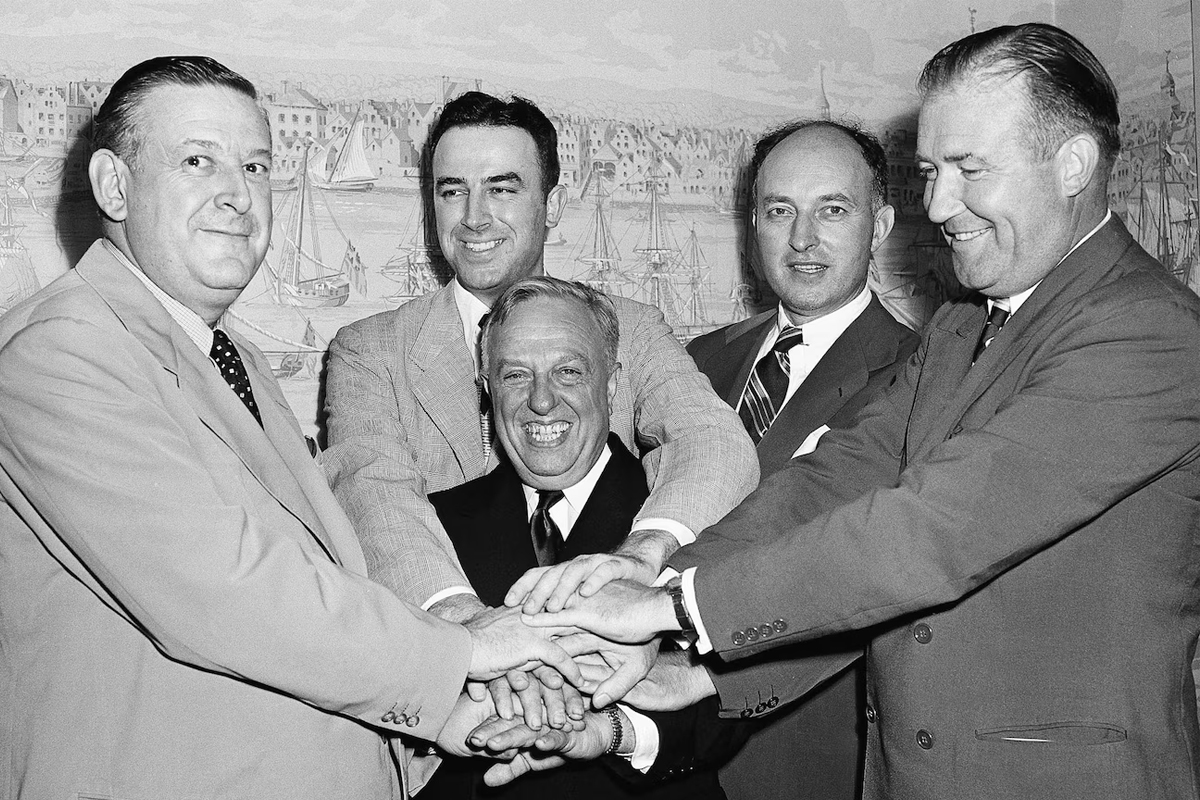 Les fondateurs de la NBA, ou plutôt de la BAA