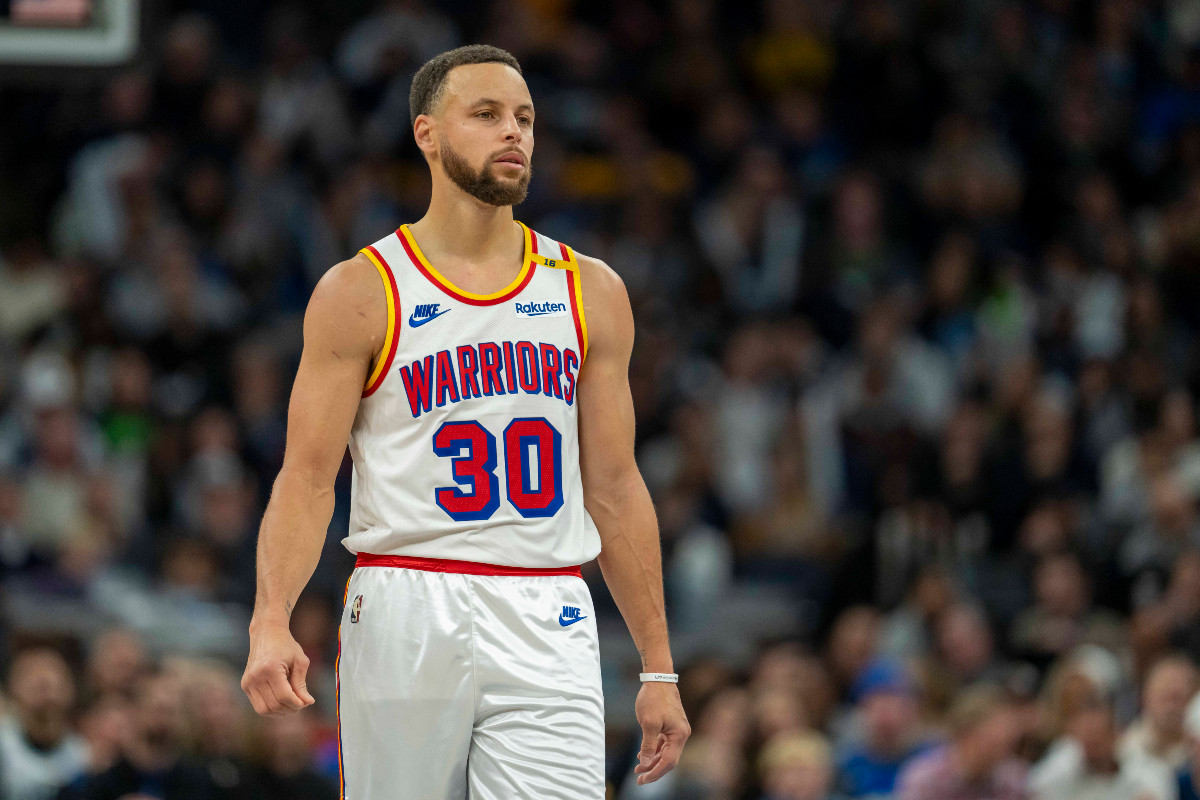 Stephen Curry avec les Warriors