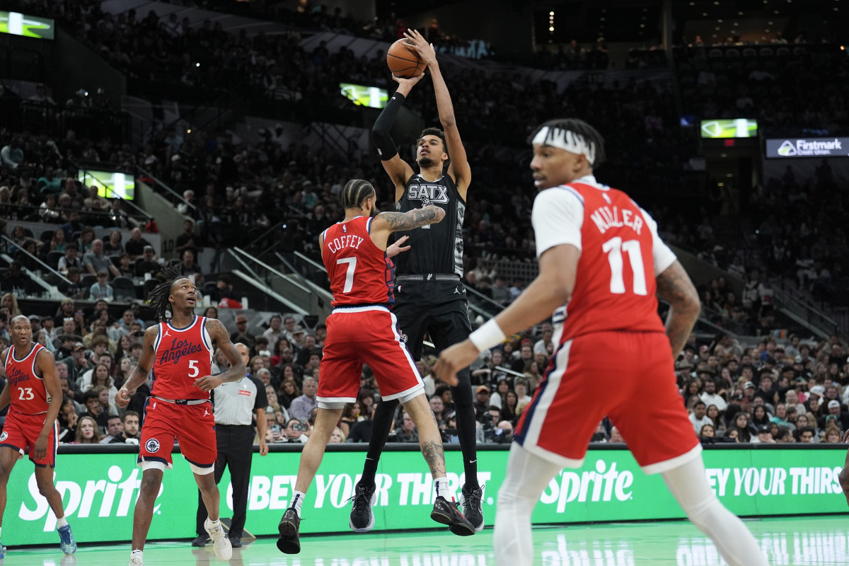 Victor Wembanyama face aux Clippers