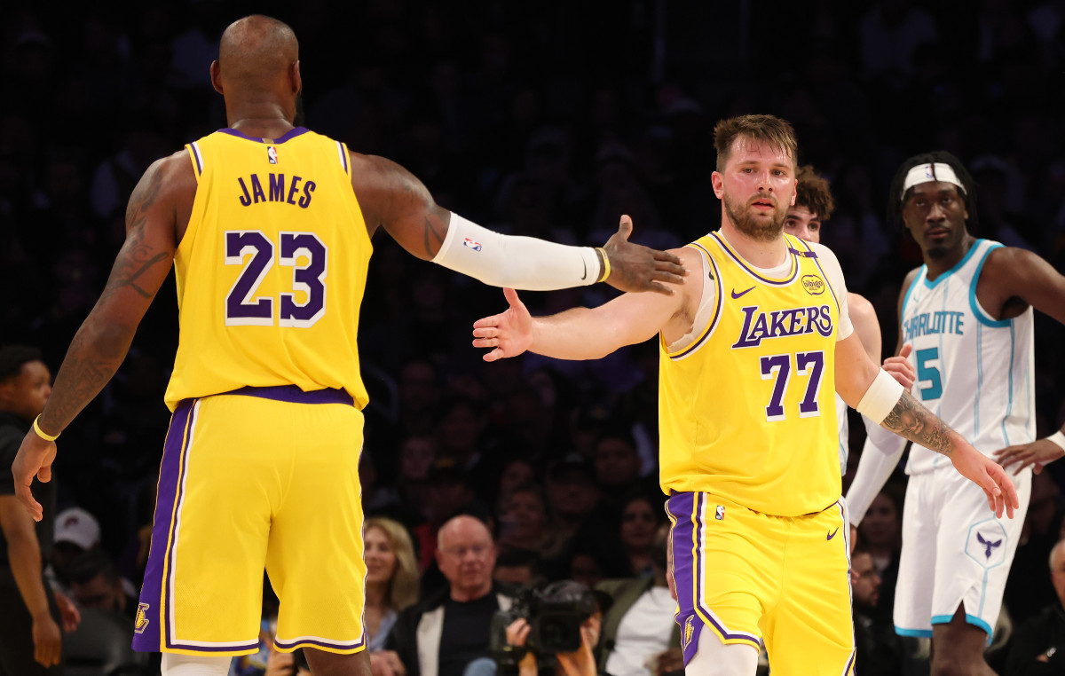 Luka Doncic avec les Lakers