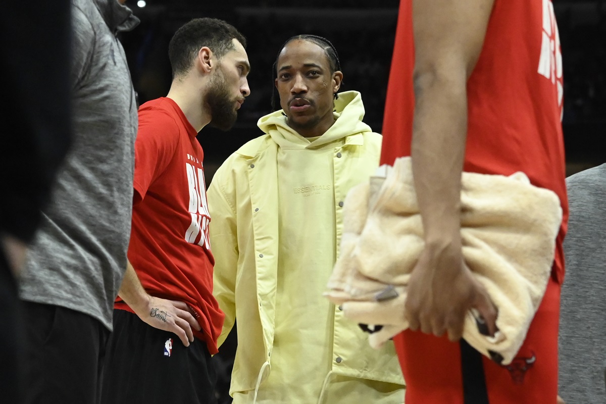 Zach LaVine et DeMar DeRozan