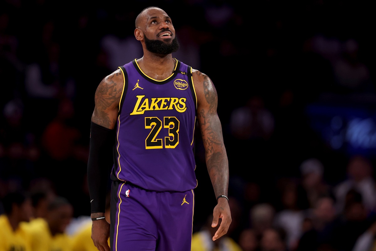 LeBron James (Lakers) contre les Knicks